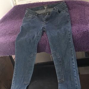 English or western knee padded riding jeans